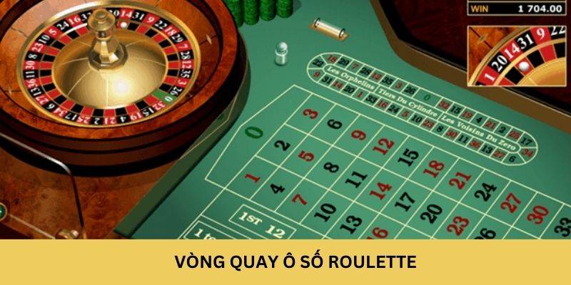 Vòng quay ô số roulette